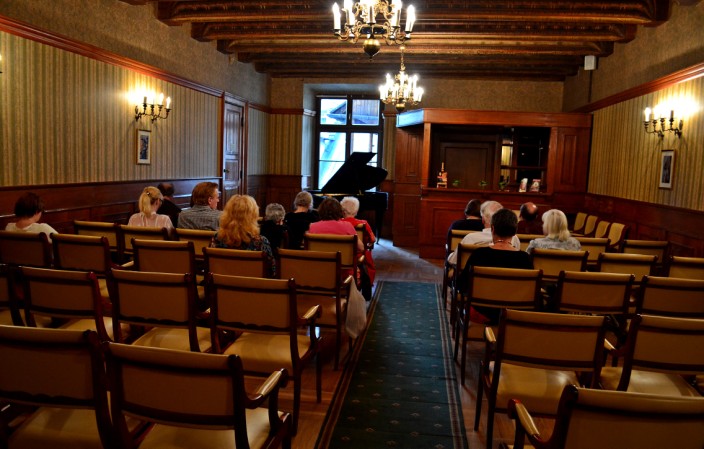 Concert room in Wierzynek Hotel